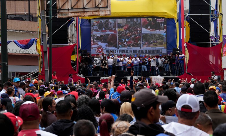 Gran movilización de la Clase Obrera Universitaria en defensa de la dignidad del pueblo venezolano