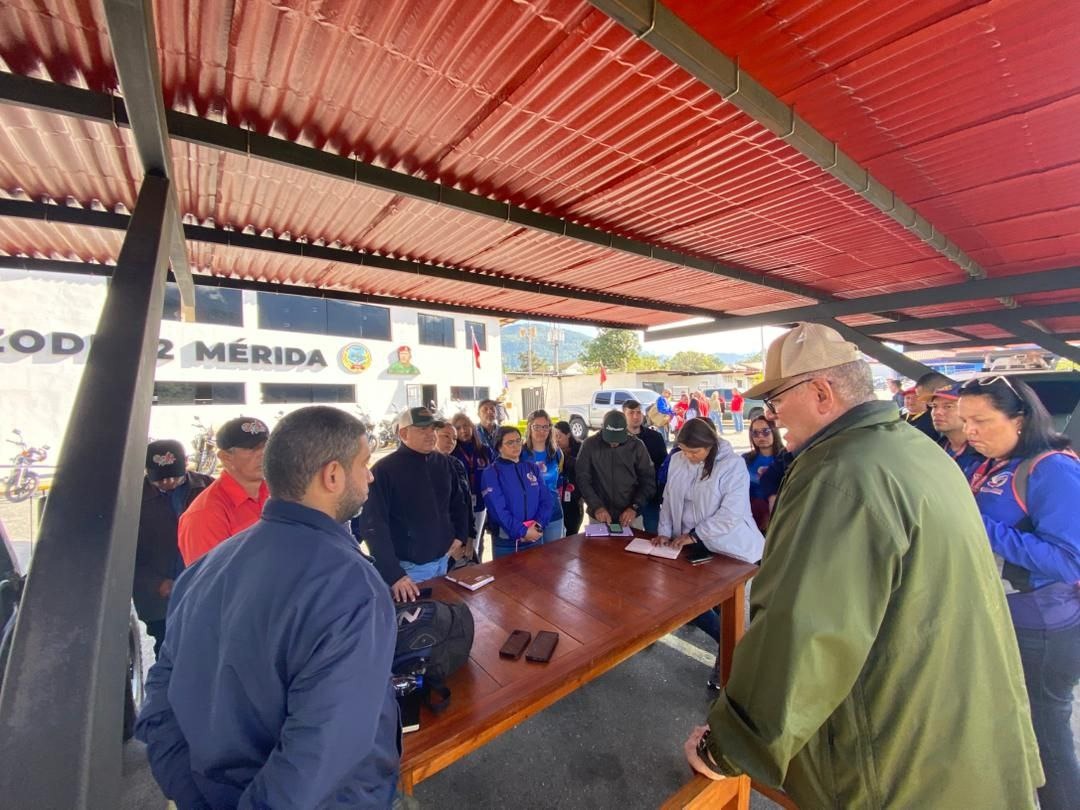 Gobierno Bolivariano activa Plan Integral para atender zonas afectadas en Mérida