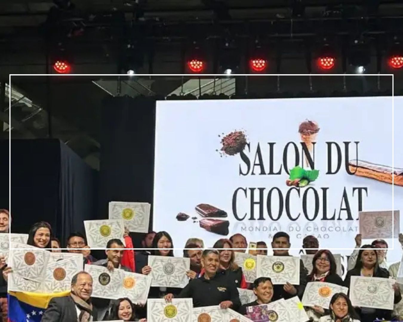 Venezuela es reconocida con cuatro premios al chocolate de origen en París