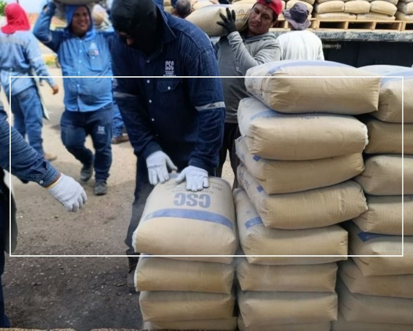 Jornada de venta de cemento ​fortalece construcción soberana comunal